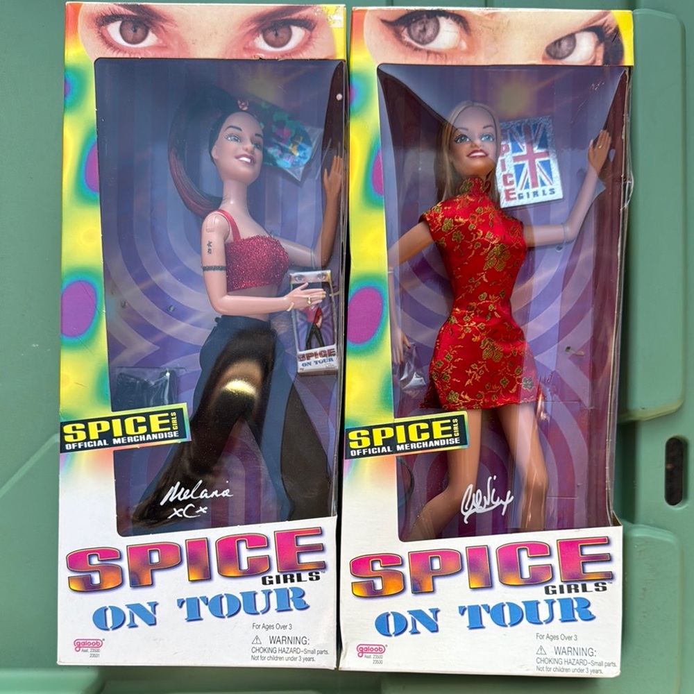 Spice Girls On Tour Dolls Set